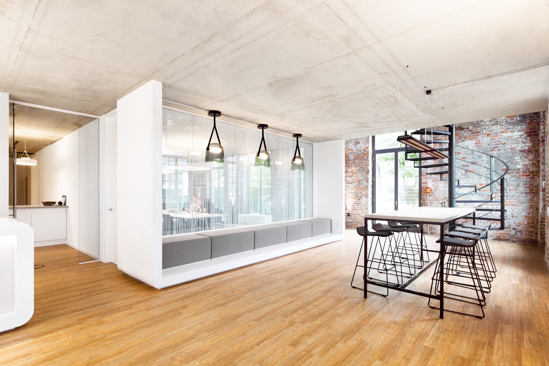 Beos AG im Carlswerk - Wartebereich