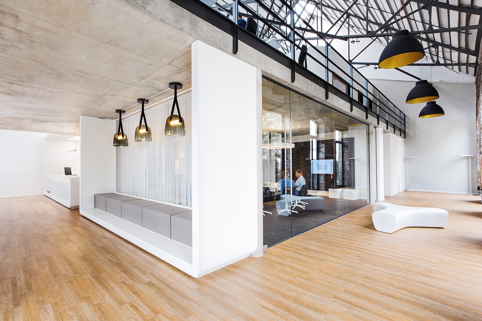 Beos AG im Carlswerk - Wartebereich