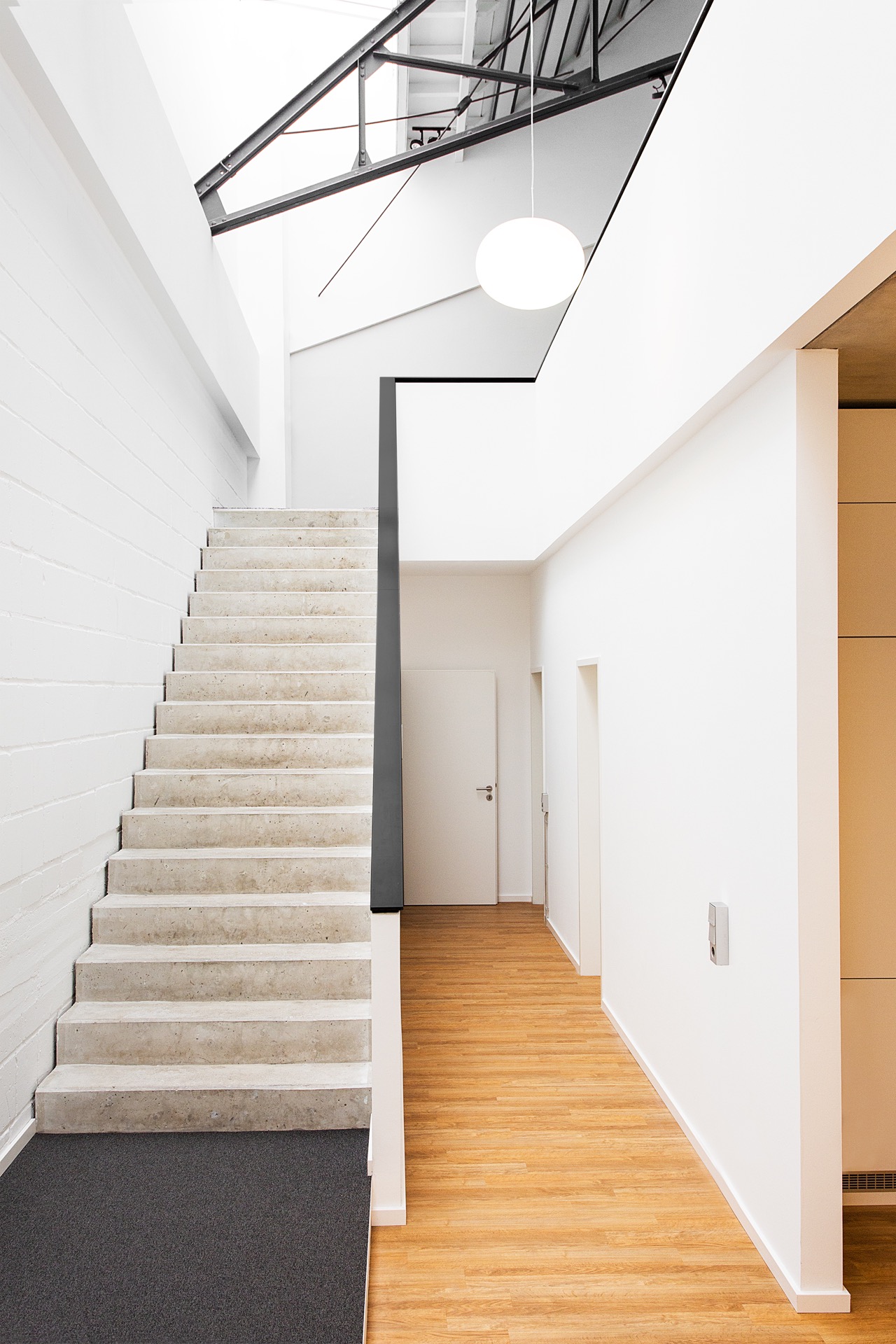 Beos AG im Carlswerk - Aufgang